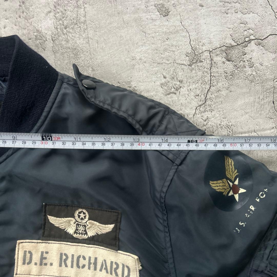 BUZZ RICKSON'S L-2A Flight Custom Model Jacket Bl… - image 17