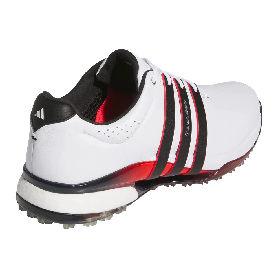 Zapatos de golf Adidas Tour360 25 Boost de cuero impermeables sin clavos para hombre, NUEVO Foto 4 de 4