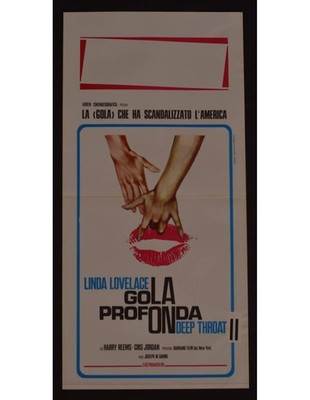 Plakat Gola Deep Throat Linda Lovelace Harry Reems B415