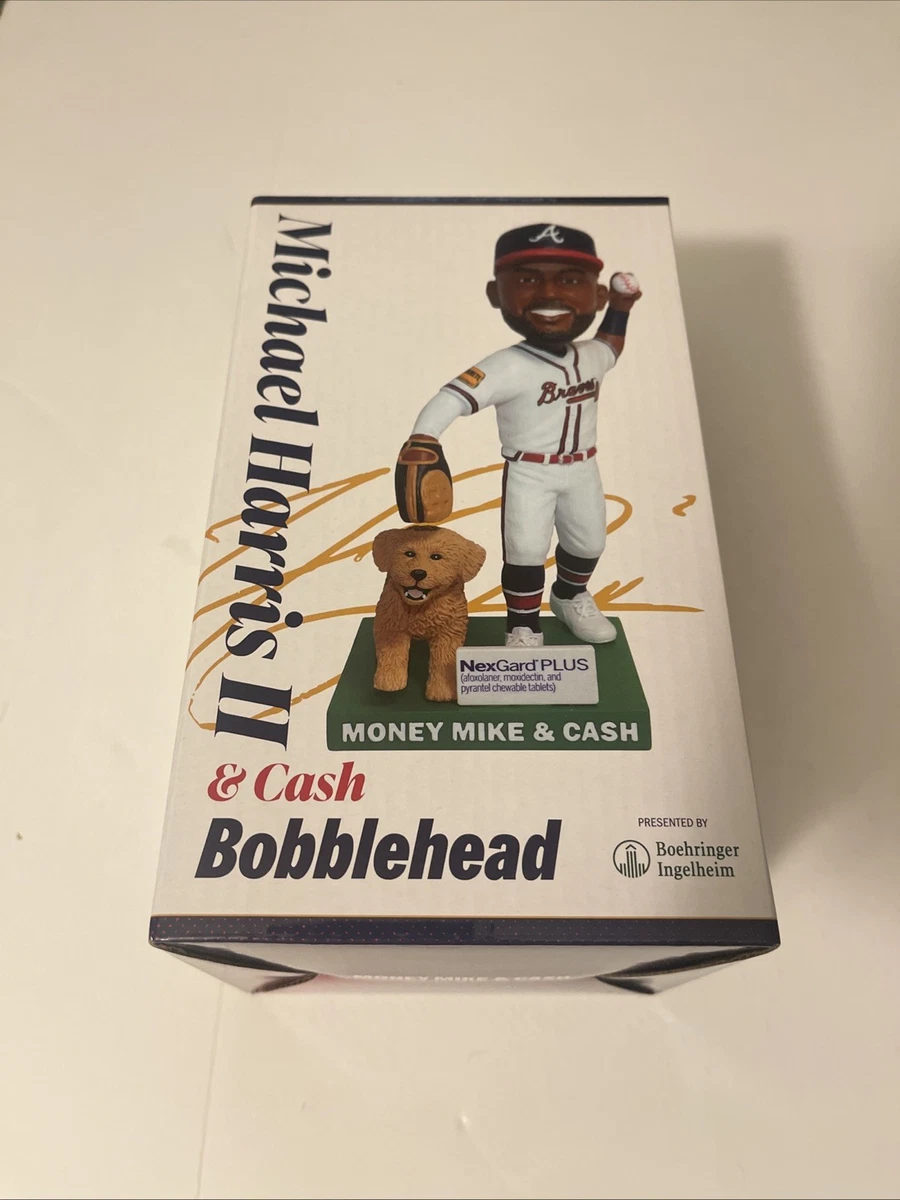 球場配布　マイケル・ハリス　II世　Braves マイナー　ボブルヘッド Baseball Atlanta Braves Original Vintage Sports Memorabilia for