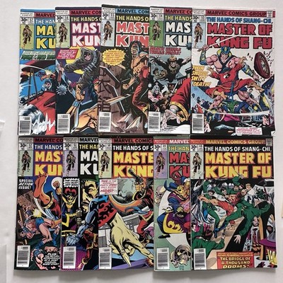 Shang Chi, Master of Kung Fu #48-57 (Marvel Comics 1977)