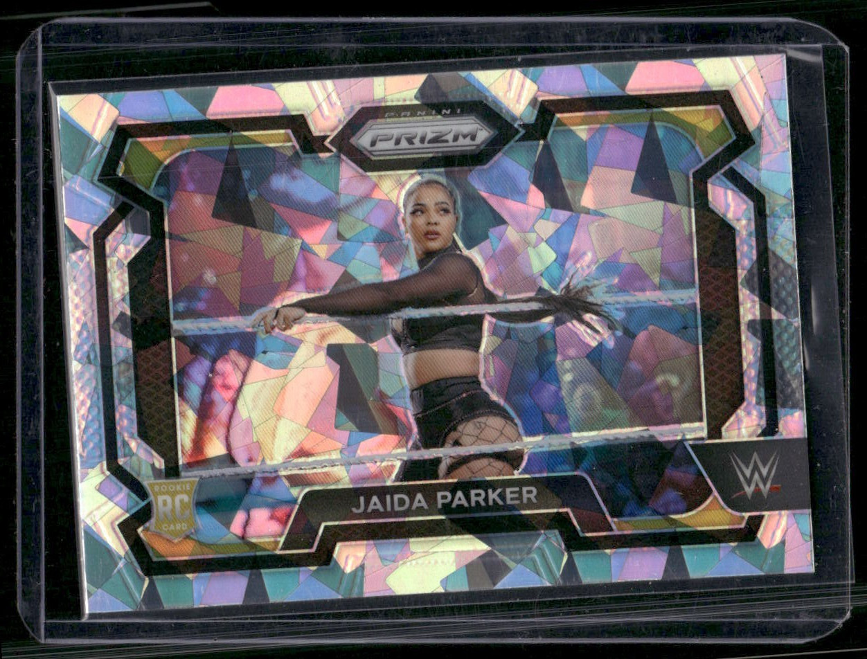 JAIDA PARKER 2024 Panini Prizm WWE Cracked Ice Prizm Rookie Card RC #2