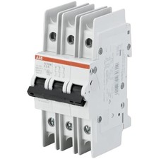 1PC ABB SU203M-K16 Miniature Circuit Breaker, Rated Current 16 Amps, 3 Pole, 27