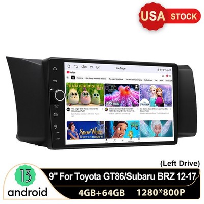 JOYING Qualcomm 8Core 9'' Touch Screen Car Stereo for Subaru BRZ Scion FRS 12-17