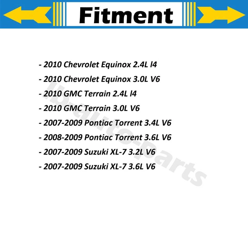 4X Manguera de línea de freno delantero trasero Sunsong para Chevrolet Equinox 2010-2010 Foto 2 de 4