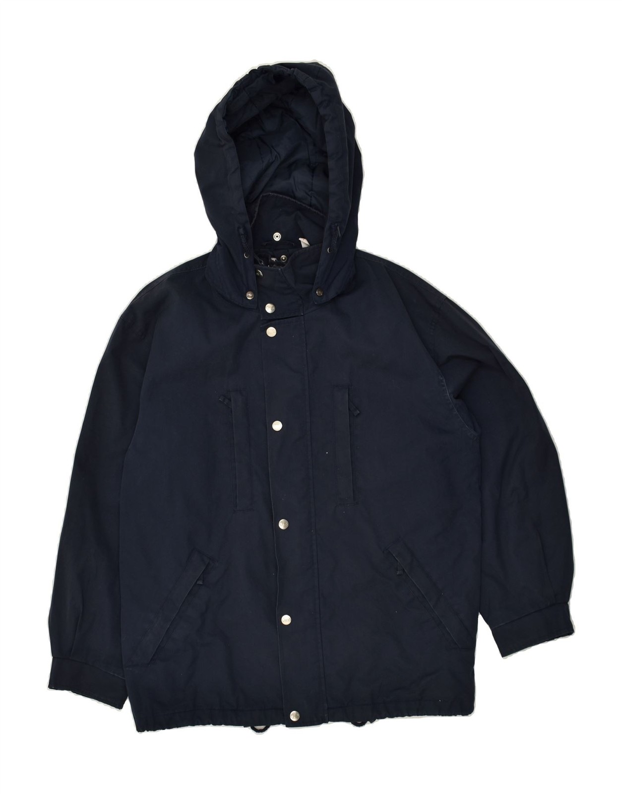 Giacca a vento uomo FILA con cappuccio IT 44 XS blu navy poliestere FM20