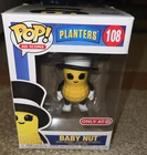 Baby Nut Funko Pop! 108 Planters Peanuts Ad Icons Target Excl box dmg Protector