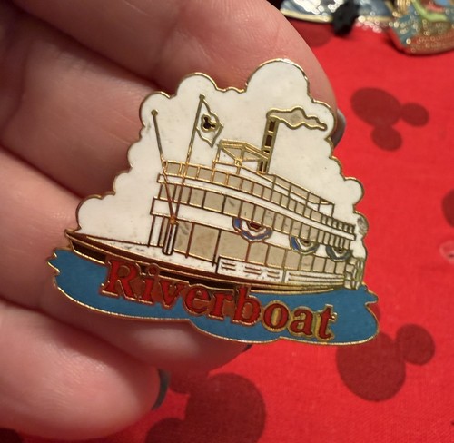 Liberty Square Riverboat Pin Liberty Belle Disney Pin Retired Vintage