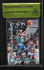 BAS 1993-94 Upper Deck Special Edition Calbert Cheaney Beckett Auth Sticker ur8