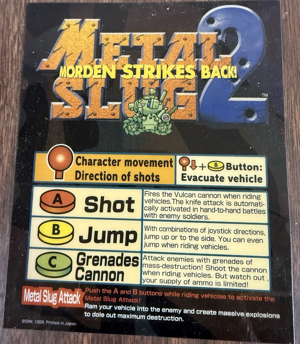 metal slug 2 neo geo products for sale | eBay