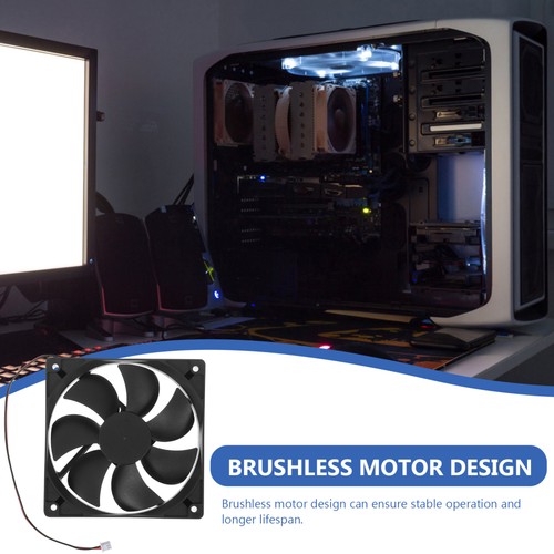 Computer Fan 12cm Computer Radiator 12V Electronic DC Cooling Fan - 第 10/12 張圖片