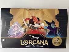 Disney Lorcana TCG The First Chapter Booster Box EN 24 Packs 1 Box