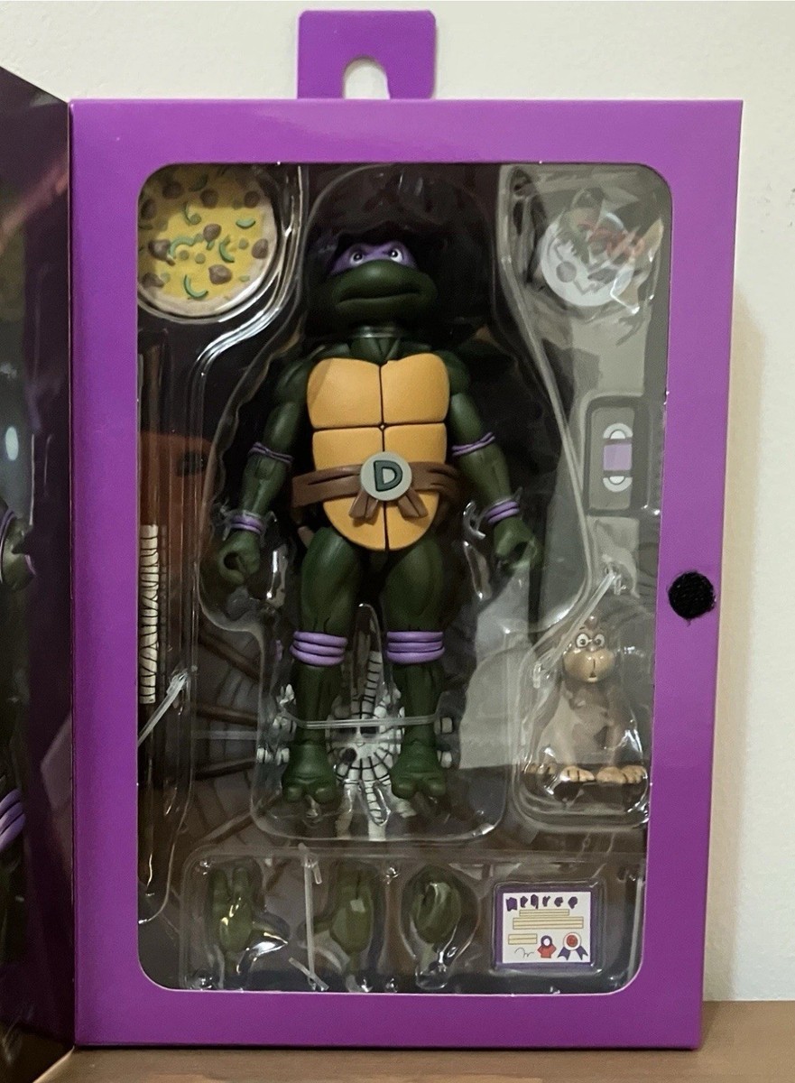 NECA Cartoon TMNT - Complete Pizza Club Set of 4 Leo Don Raph