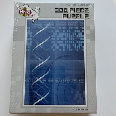 DNA Sequence Puzzle from The DNA Store 300 Pieces New, Sealed - Genetics Gift