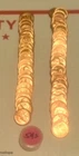 Roll Of 50  BU 1954-S  Lincoln Wheat Cents Penny MS  Gem UNCIRCULATED A1
