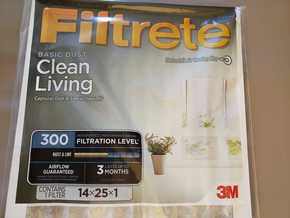 Filtrete 304DC-6 Dust Reduction Filter, 25 in L x 14 in W x 1 in T 6 PACK - Image 4 of 4