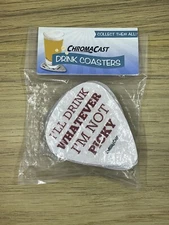 Chromacast Guitar Pick Drink Coasters 4-pack