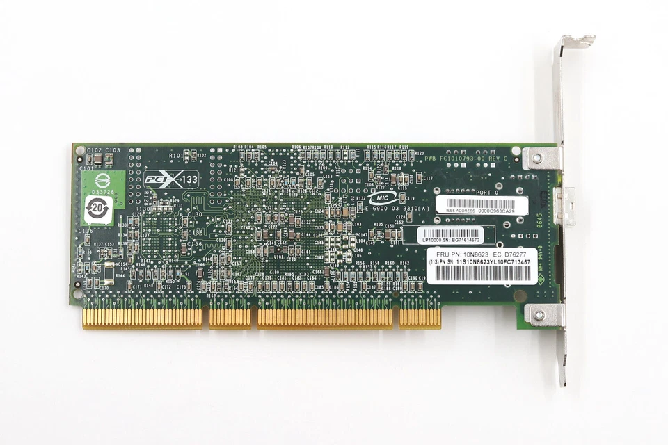 IBM Single-Port 2GbE PCI-X LC Fibre Channel Adapter FRU P/N: 10N8623 Tested - Image 4 of 4