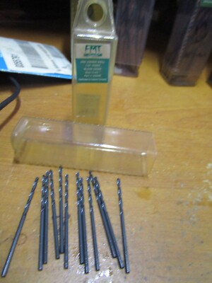 5/64'' HSS 118° Black Oxide Finish FMT  Jobber Drill Bit qty 12