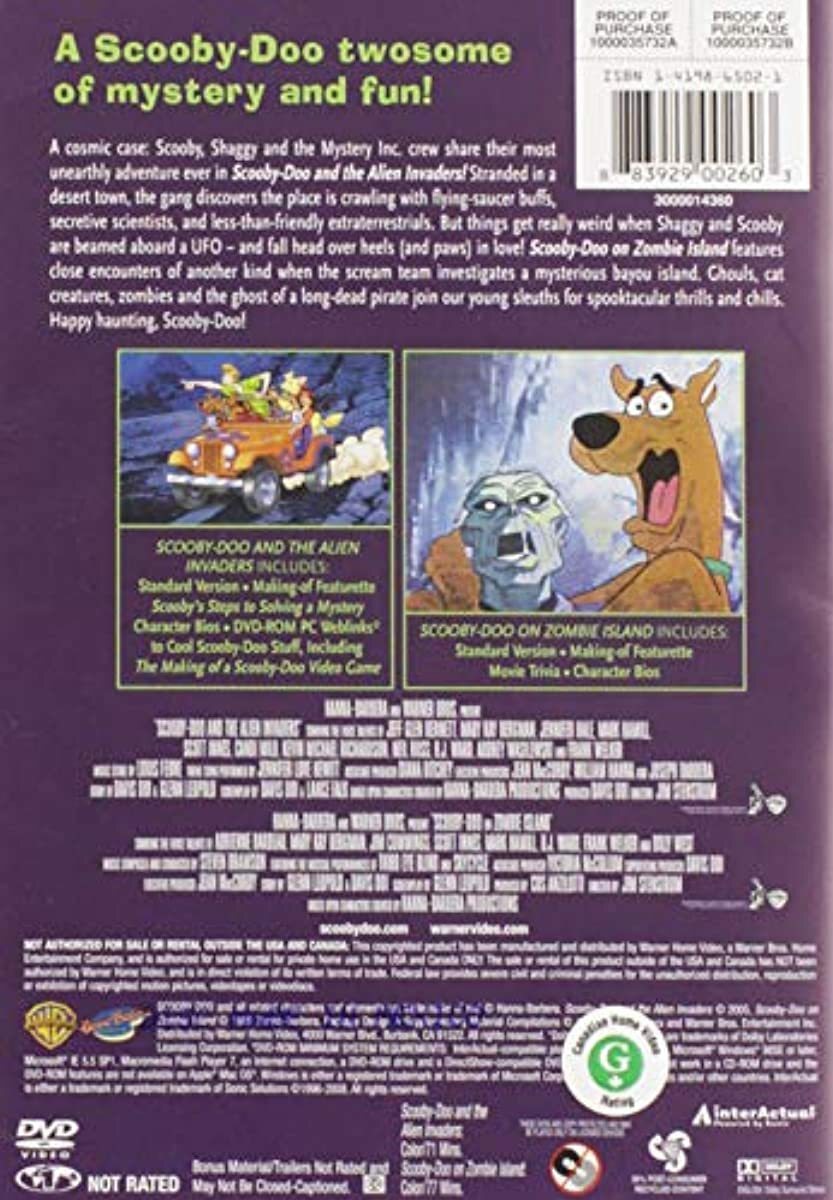 Scooby-Doo and the Alien Invaders / Scopby-Doo on Zombie Island