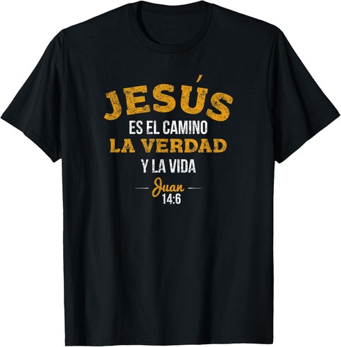 Nueva Camiseta Limitada La Camisa de Jesus en Español, Cristiana Española - Imagen 1 de 3