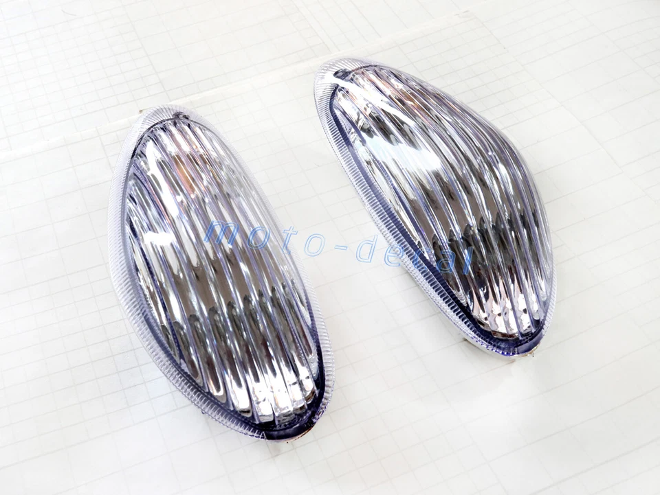 Lente de luz de señalización de giro delantera para Suzuki 1997-2007 Katana 600 Katana 750 transparente Foto 2 de 4