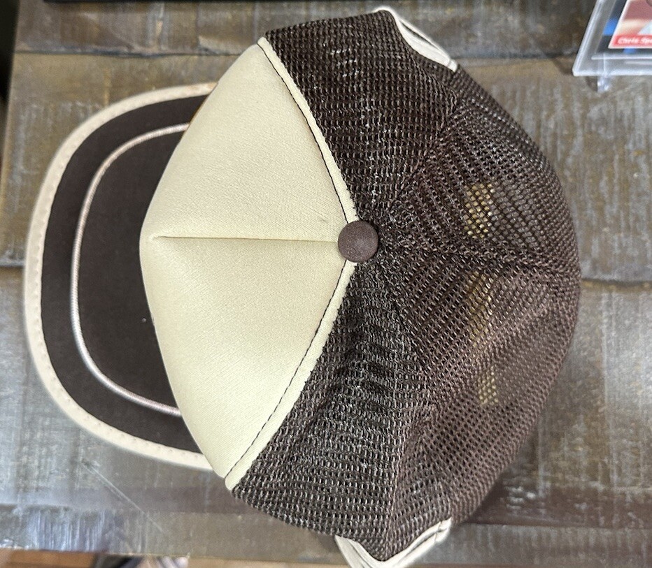 Vintage San Sun 3 Stripe EMS The West Coast People SnapBack Trucker Hat Cap