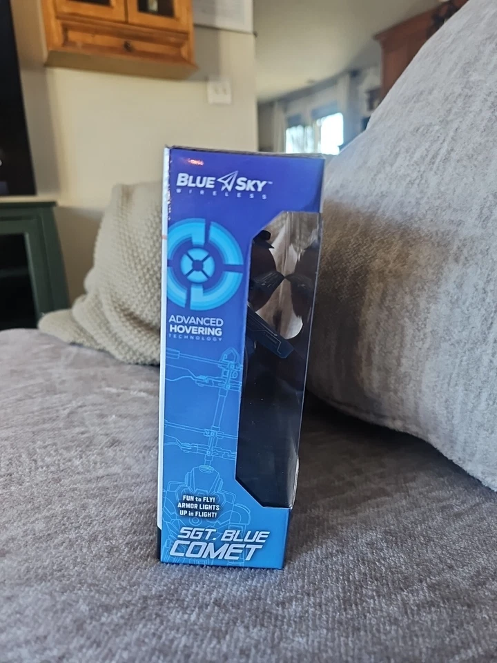 SPACE FLYERS ROBOT BRIGADE HELIBALL BLUE COMET SKYLINE EASY FLY DRONE!! Toy!! - Image 4 of 4