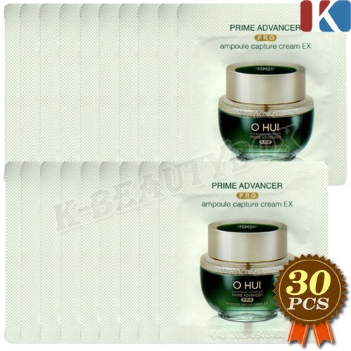 O HUI Prime Advancer Pro Ampoule Capture Cream EX 30pcs Elasticity Cream KOREA - Picture 1 of 4