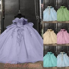 Glitter Quinceanera Dresses Sweet 15 Girl Vestidos De XV A os Party Ball Gowns