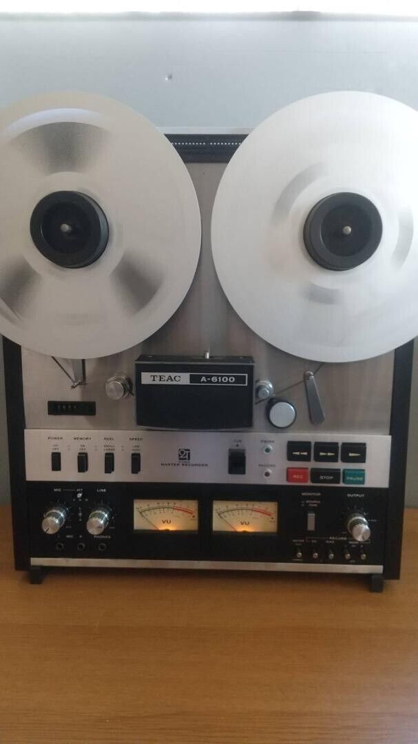 TEAC Stereo Open Deck A-6100 with timer control Operation TEAC Stereo Open Deck A-6100 with timer control Operation