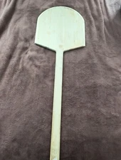 New Star Foodservice Restaurant-Grade Wooden Pizza Peel, 36x12 inch