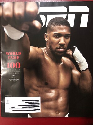 ESPN Magazine World Fame 100 April 2019~ Anthony Joshua,Bryce Harper,Naomi Osaka