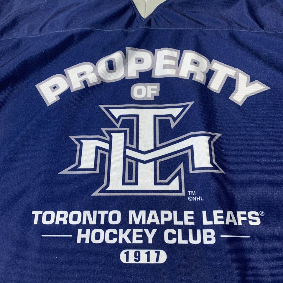 Vintage Property of Toronto Maple Leafs NHL Jersey size Large | eBay