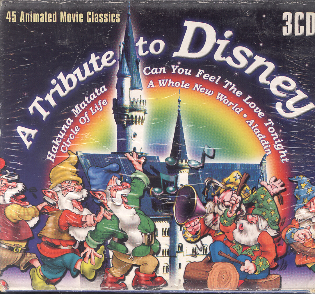 A Tribute to Disney / 45 Animated Movie Classics Music (3 CD Set)  CD 511