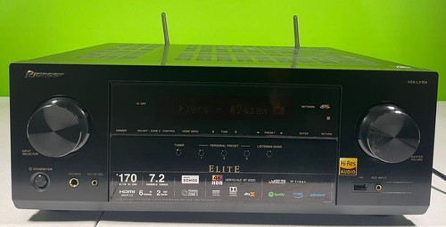 Pioneer Elite Receiver VSX-LX104 7.2-Channel Network AV Untested Powers On