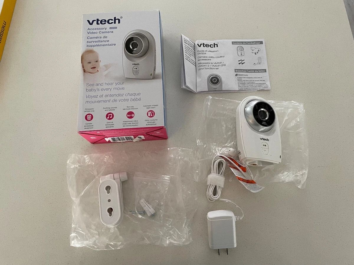 VTech VM304 Accessory Video Camera for Monitor VM341 New eBay