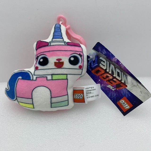 Lego Movie 2 Unikitty Plush Backpack Clip Keychain eBay