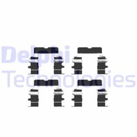 Delphi LX0225 ZubehöRsatz, Scheibenbremsbelag FüR Hyundai Mitsubishi Proton