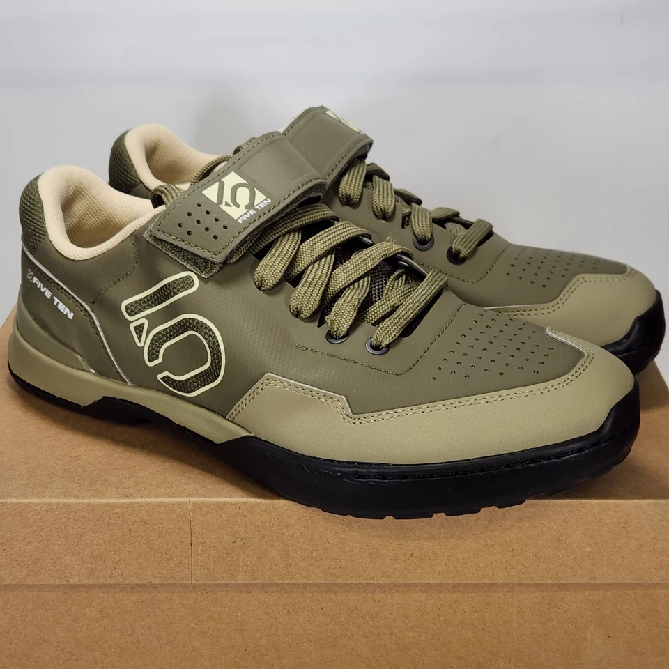 Talla 10 (EU 44) - Five Ten Kestrel Lace MTB - Hombre - Focus Olive Foto 2 de 4