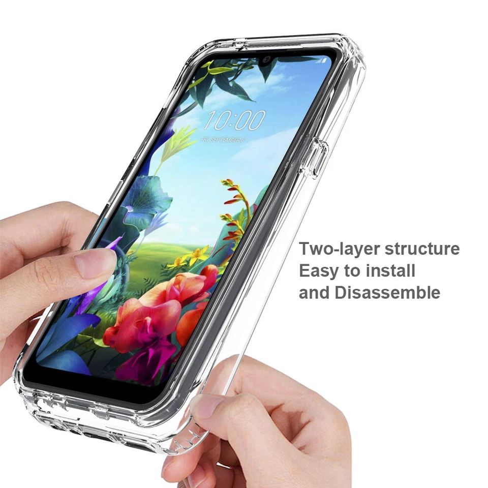 For LG Harmony 4/Premier Pro Plus/Xpression Plus 3 Builtin Screen Protector Case - Image 4 of 4