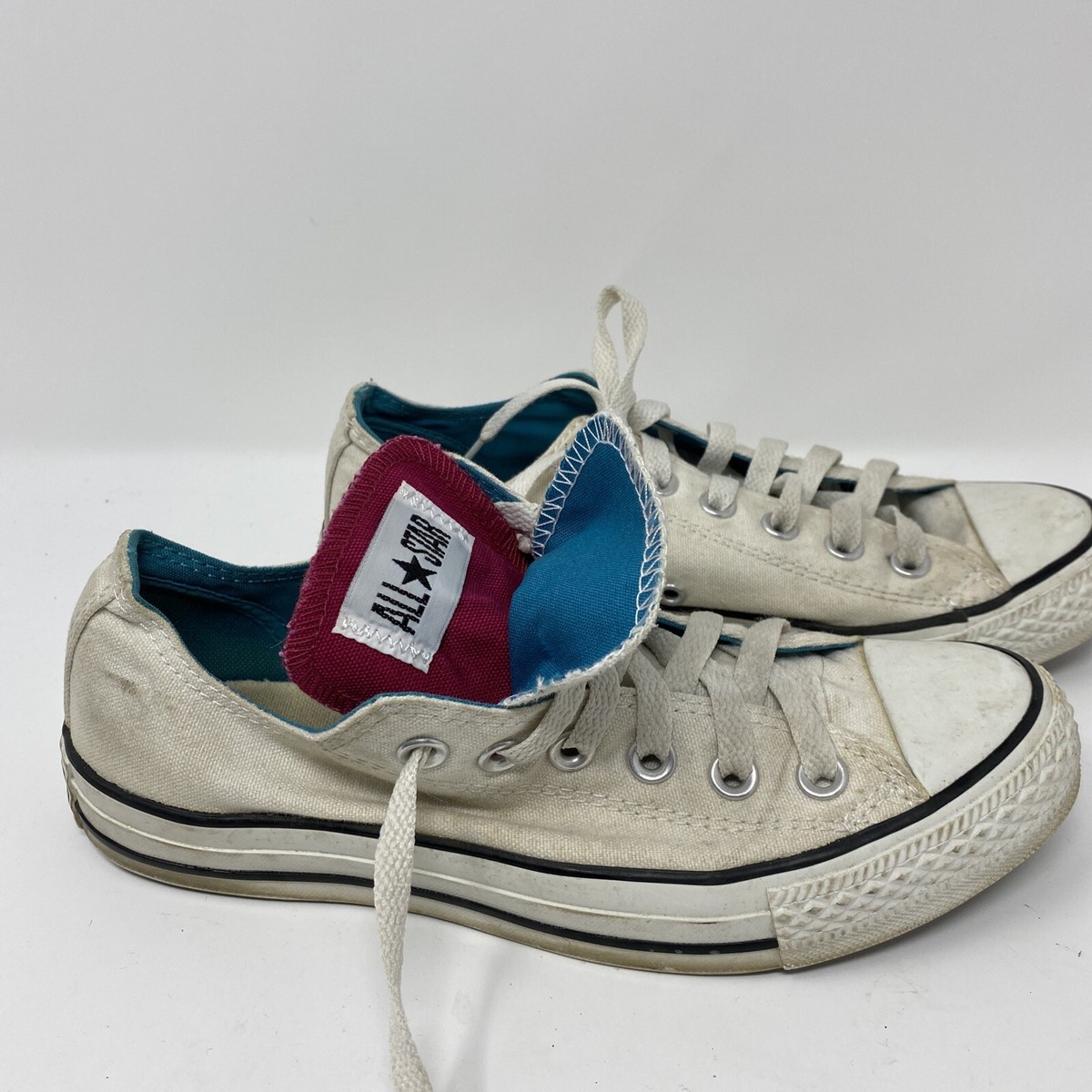 Converse All Stars Women's Low Top Flip Tongue Sneaker Size