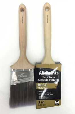 Better Brush - 2 pack- 3 in. Angled Cut All Paints Brush (painter special)