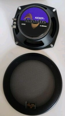 One Kicker Impulse 525i 4 Ohms Coaxially Mounted Single Speaker | eBay