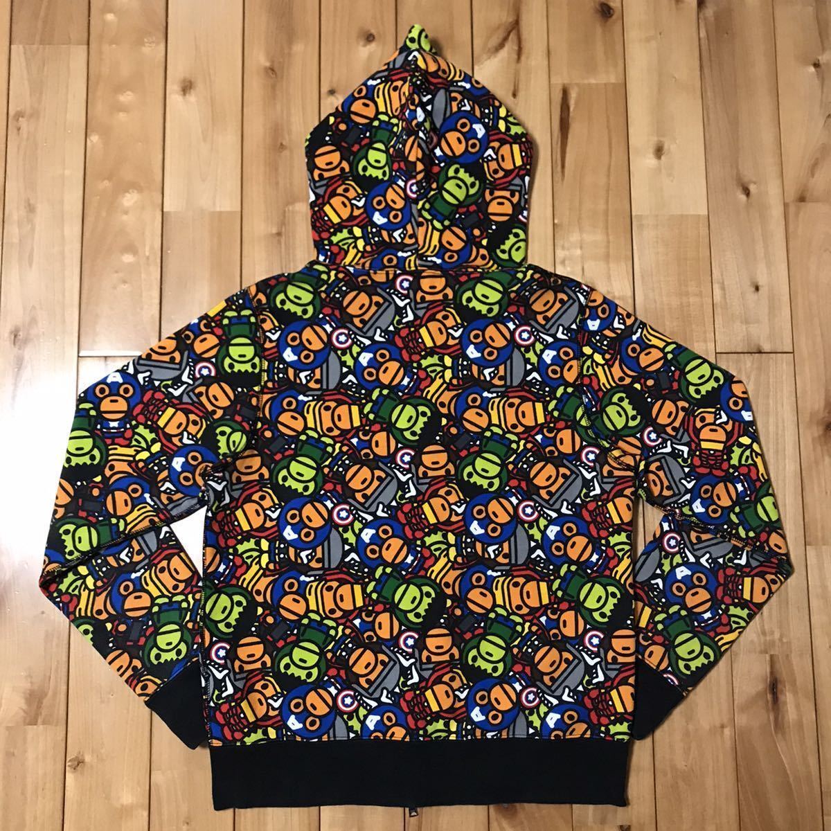 marvel bape hoodie