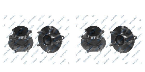 GSP 2X Radnabe Radlagersatz Hinterachse Rechts Links FüR Suzuki SX4 GY EY-image