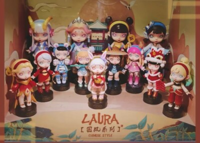 Laura Chinese style Blind Box Confirmed Mystery Action
