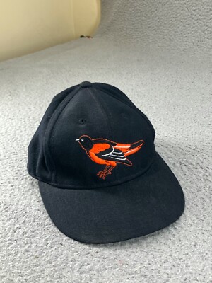 Vintage Baltimore Orioles New Era Pro Model Snapback Hat 6 3/4 MLB Wool Diamond