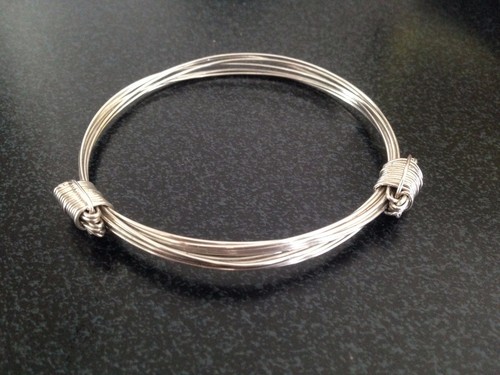 925 Sterling Silver Solid Elephant Hair Bracelet  - 第 1/1 張圖片