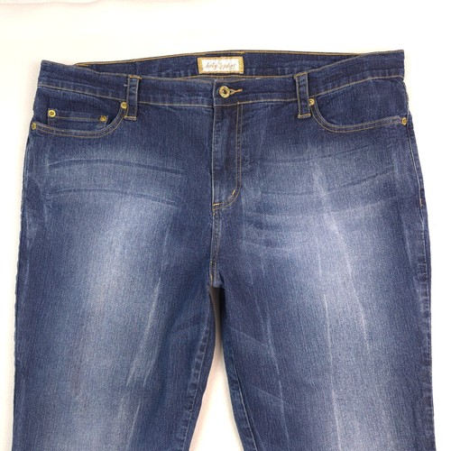 Baby Phat Wide Leg Capri Damen Denim Blau Jeans Größe 20 (Maße 40x25) - Bild 5 von 18